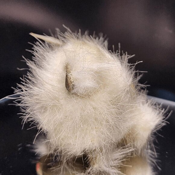 Siamese Cat Kamar Green Eyes Mimi 1968 Vintage Fuzzy Hair Rubber Toy Japan Big E - Picture 7 of 10